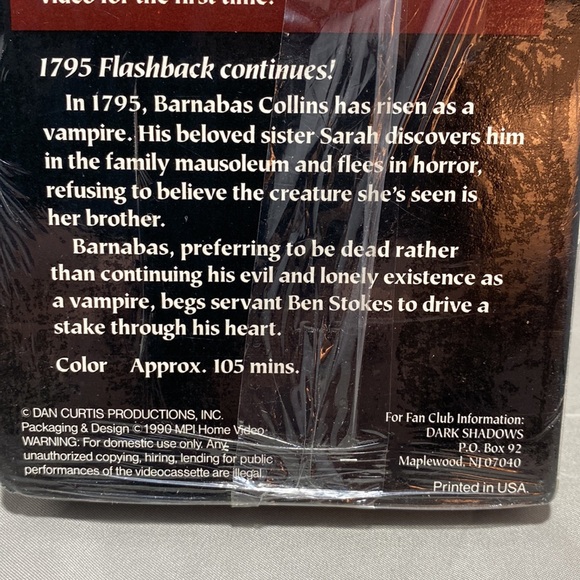 Dark Shadows VHS, Volume 37, NEW, Shrinkwrapped - Picture 6 of 8